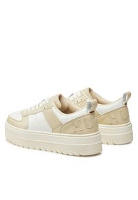 Hugo - HUGO Sneakersy Lyssa 50536310 Beżowy. Kolor: beżowy. Materiał: materiał #3