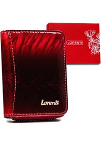 LORENTI - Portfel skórzany Lorenti 5157-FTN czerwony. Kolor: czerwony. Materiał: skóra #1