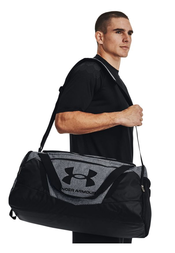 Torba treningowa uniseks Under Armour UA Undeniable 5.0 Duffle Md - szara. Kolor: szary. Materiał: materiał, poliester