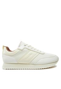 Calvin Klein Sneakersy Low Top Lace Up Logo Lth HM0HM01654 Biały. Kolor: biały. Materiał: skóra #1