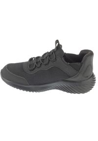 skechers - Buty sportowe Sneakersy dziewczęce, Slip-Ins: Bounder - Brisk-Burst. Kolor: czarny. Model: Skechers Sport. Sport: turystyka piesza
