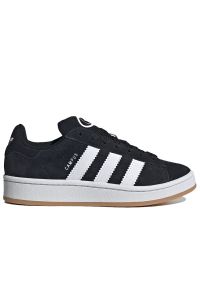 Adidas - Buty młodzieżowe adidas Originals Campus 00S HQ6638 - czarne. Kolor: czarny. Materiał: zamsz, materiał, guma, skóra. Szerokość cholewki: normalna. Model: Adidas Campus. Sport: koszykówka #1