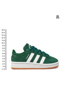 Adidas - adidas Sneakersy Campus 00s JI4332 Zielony. Kolor: zielony. Materiał: skóra, zamsz. Model: Adidas Campus #4