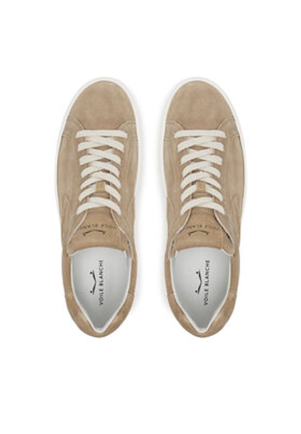 Voile Blanche Sneakersy Layton 100 2017678.11.0N04 Brązowy. Kolor: brązowy. Materiał: zamsz, skóra