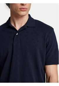 Selected Homme Polo Paul 16096767 Granatowy Regular Fit. Typ kołnierza: polo. Kolor: niebieski. Materiał: bawełna #4