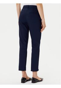 Marella Chinosy Abb 2523136031 Granatowy Slim Fit. Kolor: niebieski. Materiał: bawełna, syntetyk #5