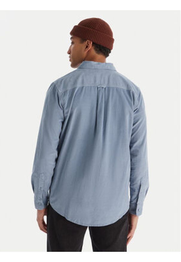 Quiksilver Koszula Smoke Trail EQYWT04652 Niebieski Regular Fit. Kolor: niebieski. Materiał: bawełna