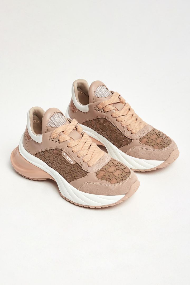 スニーカー PINKO Women Sneakers SS0023E013U4R Beige aHR0cHM6Ly9zdGF0aWMuY29udmVydG