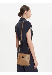 TOMMY HILFIGER - Tommy Hilfiger Torebka AW0AW16896 Beżowy. Kolor: beżowy. Materiał: skórzane #5