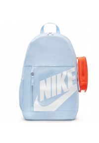 Nike Plecak Nike Elemental błękitny + piórnik pomarańczowy HJ4186 407. Kolor: wielokolorowy, pomarańczowy, niebieski #1