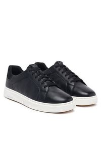 Clarks Sneakersy Code C Lace. 26320233 Czarny. Kolor: czarny. Materiał: skóra #4