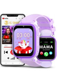 JG Smart - Smartwatch Dla Dziecka Dziecięcy Zegarek Telefon SIM Gry Nauka Aparat Bajki. Rodzaj zegarka: smartwatch