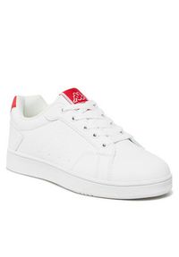 Kappa Sneakersy 331C1GW Biały. Kolor: biały. Materiał: skóra #5