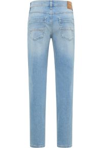 Męskie Spodnie Jeansowe Mustang Style Washington Straight Denim Blue 1014877 5000 313 #8