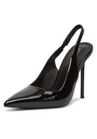 DeeZee Szpilki HT0327-1 Czarny. Kolor: czarny. Materiał: syntetyk, materiał. Obcas: na szpilce #5