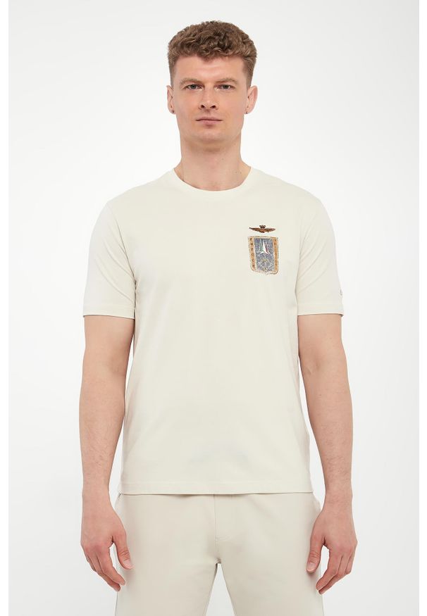 Aeronautica Militare - T-shirt męski z logo AERONAUTICA MILITARE