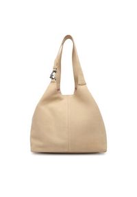 Coccinelle Torebka The Coccinelle C-Easy E1 THE 11 02 01 Beżowy. Kolor: beżowy. Materiał: skórzane, zamszowe #5