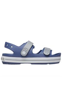 Sandały Crocs Crocband Cruiser Sandal 209423-45O - niebieskie. Kolor: niebieski. Materiał: materiał. Styl: sportowy
