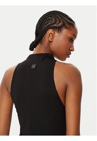 Armani Exchange Sukienka codzienna XW000091 AF10805 UC001 Czarny Slim Fit. Okazja: na co dzień. Kolor: czarny. Materiał: syntetyk, wiskoza. Typ sukienki: proste. Styl: casual #3