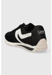 Levi's® - Levi's sneakersy STRYDER RED TAB S kolor czarny 235401.59. Okazja: na spotkanie biznesowe. Nosek buta: okrągły. Kolor: czarny. Materiał: guma #5