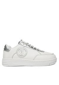 Versace Jeans Couture Sneakersy 79VA3SJ5 Biały. Kolor: biały. Materiał: skóra