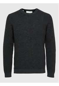 Selected Homme Sweter Vince 16059390 Szary Regular Fit. Kolor: szary. Materiał: bawełna #4