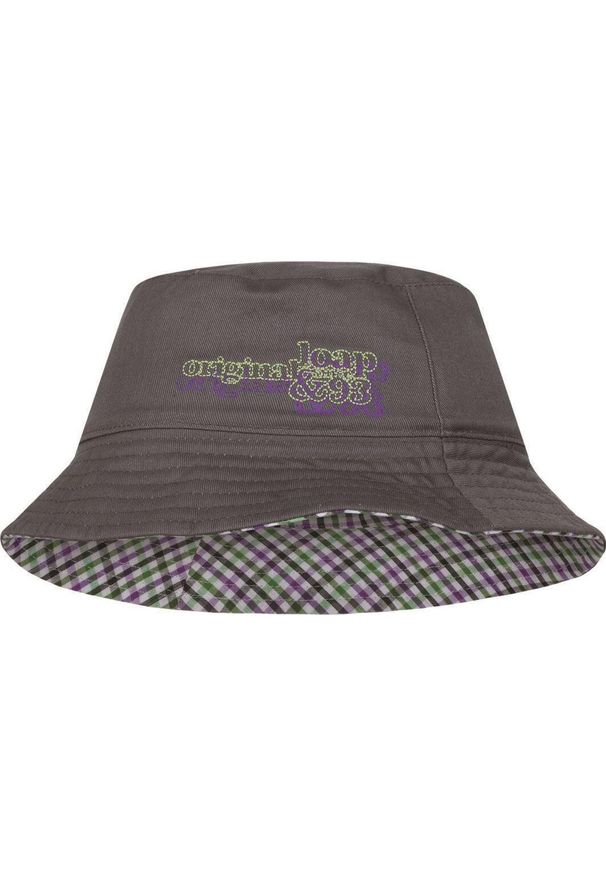 CHAMPION HATS - Kapelusz dziecięcy Ikarius – 100% bawełna, obwód 56 cm, SPF 50+. Kolor: szary, fioletowy, wielokolorowy, zielony. Materiał: bawełna