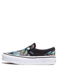 Vans Tenisówki Uy Classic Slip-On VN0005WW6BT1 Czarny. Zapięcie: bez zapięcia. Kolor: czarny. Materiał: materiał