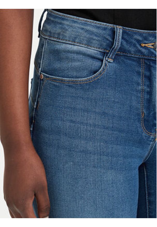 Morgan Jeansy 241-PARDA Niebieski Slim Fit. Kolor: niebieski