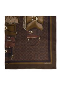 Coach Chusta 29CAS76 Brązowy. Kolor: brązowy. Materiał: jedwab #2
