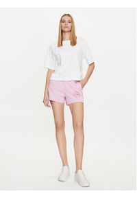 Helly Hansen Szorty sportowe W Core Sweat Shorts 54081 Różowy Regular Fit. Kolor: różowy. Materiał: bawełna #3