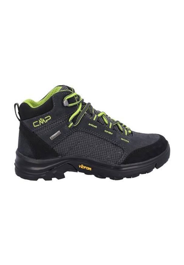 Buty trekkingowe dla dzieci CMP Thiamat Mid 2.0 Wp. Zapięcie: sznurówki. Kolor: szary. Materiał: materiał, skóra, syntetyk. Szerokość cholewki: normalna