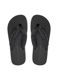 Calvin Klein Jeans Japonki Beach Sandal Flatform Padded Ny YW0YW01400 Czarny. Kolor: czarny