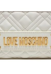 Love Moschino - LOVE MOSCHINO Torebka JC4237PP0ILA0100 Biały. Kolor: biały. Materiał: skórzane