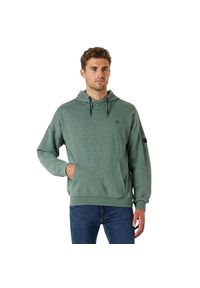 DARE 2B - Bluza polarowa turystyczna męska Dare2b Distinctly Graphic. Typ kołnierza: kaptur. Kolor: zielony. Materiał: polar. Styl: sportowy. Sport: turystyka piesza #1