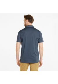 Polo Puma Gamer. Typ kołnierza: polo. Kolor: niebieski. Styl: sportowy #1
