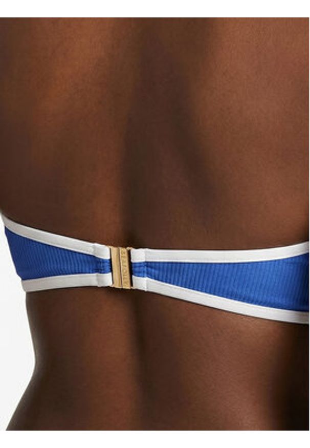 Seafolly Góra od bikini Beach Bound 31283-072 Niebieski. Kolor: niebieski. Materiał: syntetyk