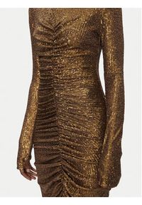 NORMA KAMALI Sukienka wieczorowa ST4243SQE38151 Złoty Slim Fit. Kolor: złoty. Materiał: syntetyk. Styl: wizytowy #4