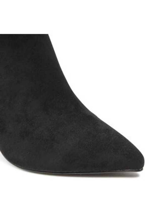 DeeZee Kozaki H030301-01 Czarny. Kolor: czarny. Materiał: materiał