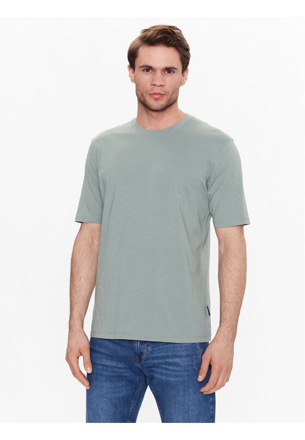 Sisley T-Shirt 3096S101J Zielony Regular Fit. Kolor: zielony. Materiał: bawełna