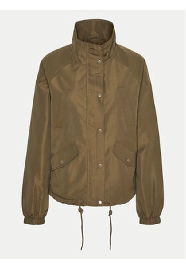 Vero Moda Kurtka przejściowa Siri 10301420 Brązowy Regular Fit. Kolor: brązowy. Materiał: syntetyk