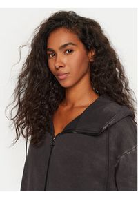 Deha Bluza C12160 Czarny Loose Fit. Kolor: czarny. Materiał: bawełna #2