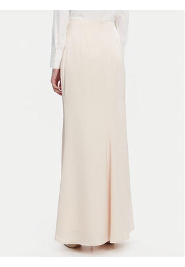 ACCESS FASHION Spódnica maxi 53-6023-147 Beżowy Regular Fit. Kolor: beżowy. Materiał: syntetyk