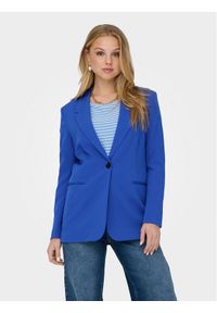 only - ONLY Marynarka Astrid 15310964 Niebieski Regular Fit. Kolor: niebieski. Materiał: syntetyk