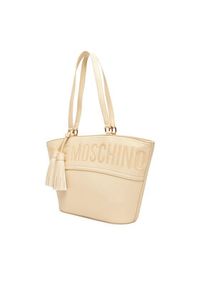 Love Moschino - LOVE MOSCHINO Torebka JC4285PP0MKJ0104 Écru. Materiał: skórzane #4