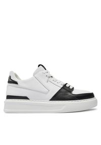 Fabi Sneakersy FU1096 Biały. Kolor: biały. Materiał: skóra #1