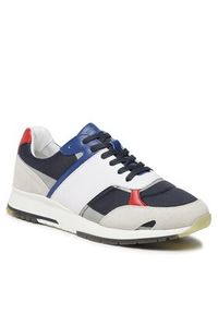 Gino Rossi Sneakersy TORINO-01 122AM Granatowy. Kolor: niebieski. Materiał: materiał #5