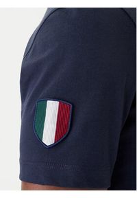 Aeronautica Militare T-Shirt 261TS2544UJ00592 Granatowy Regular Fit. Kolor: niebieski. Materiał: bawełna #5