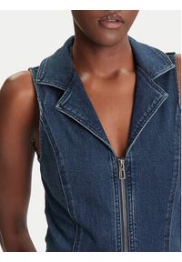 Desigual Kombinezon Glenn 25WWDD07 Granatowy Regular Fit. Kolor: niebieski. Materiał: bawełna #4