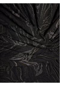 Nissa Sukienka codzienna RZ14523 Czarny Slim Fit. Okazja: na co dzień. Kolor: czarny. Materiał: wiskoza. Typ sukienki: proste. Styl: casual #6